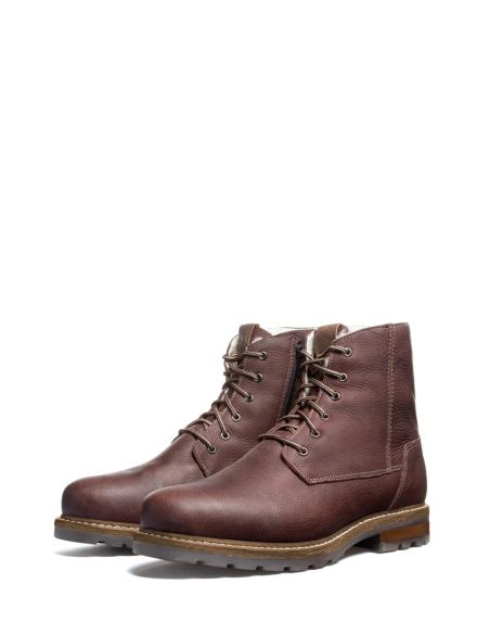 Winter Shoes Leather and Wool Men's Anfibio Viktor