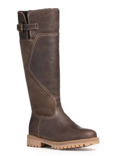 Bottes d'Hiver Cuir et Laine Femme Anfibio Aubrey