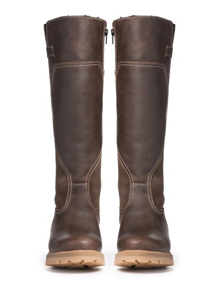 Winter Boots Leather and Wool Women's Anfibio Aubrey