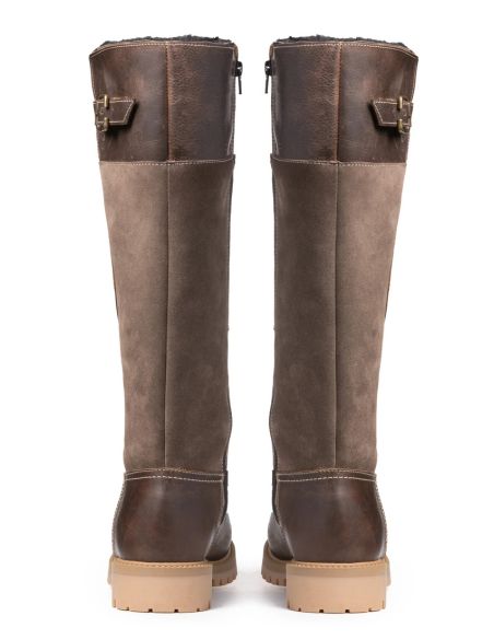 Winter Boots Leather and Wool Women's Anfibio Aubrey