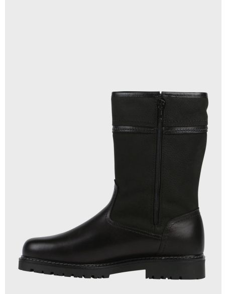 Bottes d'Hiver Cuir et Laine Homme Anfibio Jason