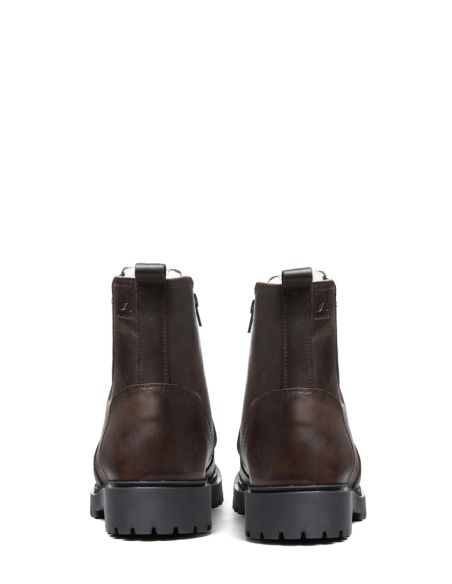 Bottes homme Anfibio Chelsea cuir doublées 100% Laine Naturelle