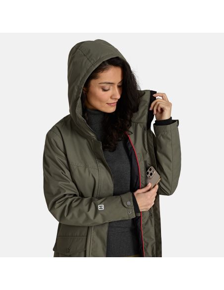 Parka	Minna Femme	Bordeaux · Kaki