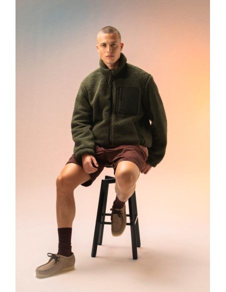 veste sherpa chaude, seconde couche