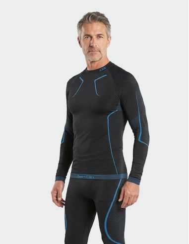 Tesshirt Thermique Sans Couture Homme Manches Longues SeamFlex CXS