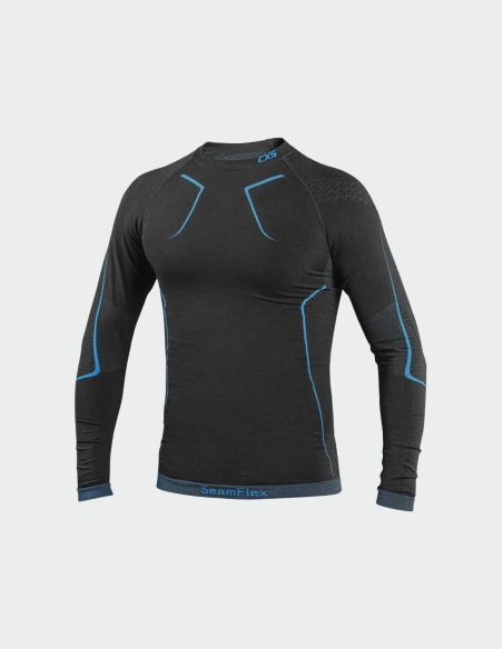 Tesshirt Thermique Sans Couture Homme Manches Longues SeamFlex CXS