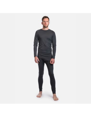 Ensemble maillot/caleçon thermique Merino Homme KARI Huppa