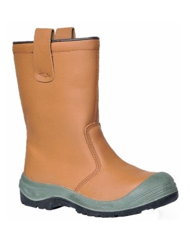 Bottes Hiver en Cuir Embout Renforcé