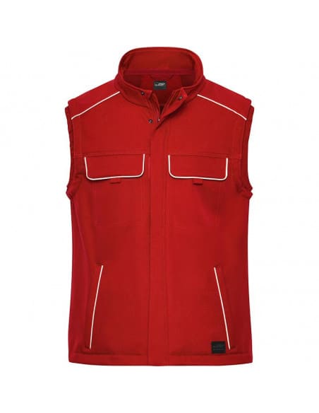 Gilet Softshell imperméable coupe vent respirant James & Nicholson