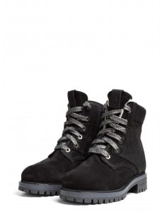 Bottines d'Hiver Cuir et Laine Femme Anfibio Rakel 2