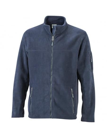 Men's Durable Workwear Fleece Jacket James & Nicholson