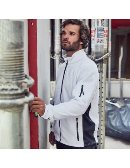 Men's Durable Workwear Fleece Jacket James & Nicholson