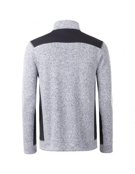 Knitted Men's Workwear Fleece James & Nicholson