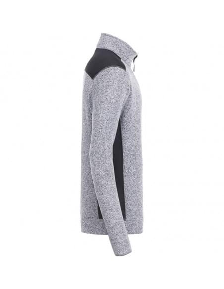 James & Nicholson Men's Reinforced Fleece Sweater