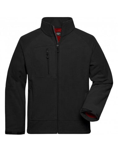 Men's Bonded Fleece Jacket with 3 layers James & Nicholson