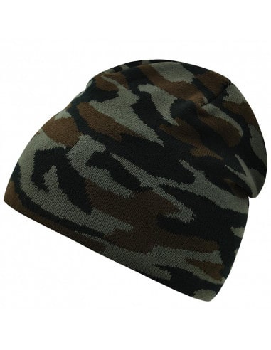 Men's double layer camouflage knit cap Myrtle Beach