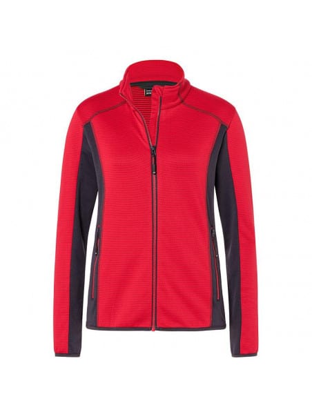  Veste polaire Trek Rando Femme James & Nicholson rouge