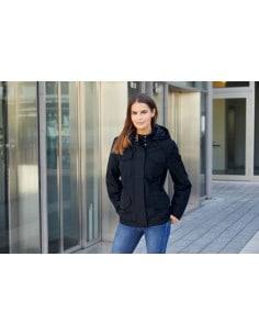 Women's Thermal Jacket Synthetic Down Dupont Sorona James & Nicholson