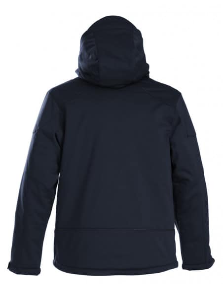 Veste d'Hiver Softshell Doublée avec Capuche Amovible Homme Printer