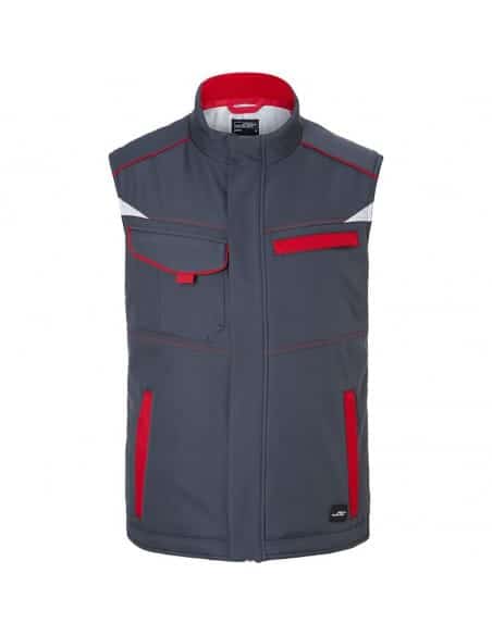 James & Nicholson Men's shoftshell cold weather vest