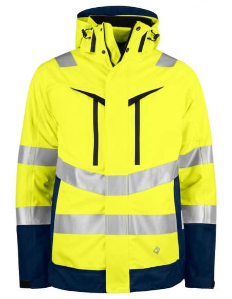 Projob 3-in-1 men's high visibility cold weather parka