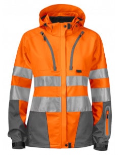 Women's Swedish High Visibility Multi Weather Protection Parka Projob