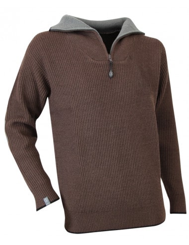 Men's Wool High Neck Sweater