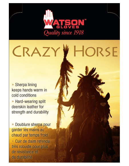 Crazy Horse Canadian Leather Gloves Watson Man