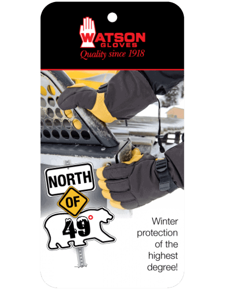 Gants Canadiens de protection contre le froid North of 49° Watson Gloves