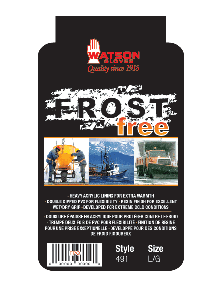 Gants étanches double épaisseur watson gloves