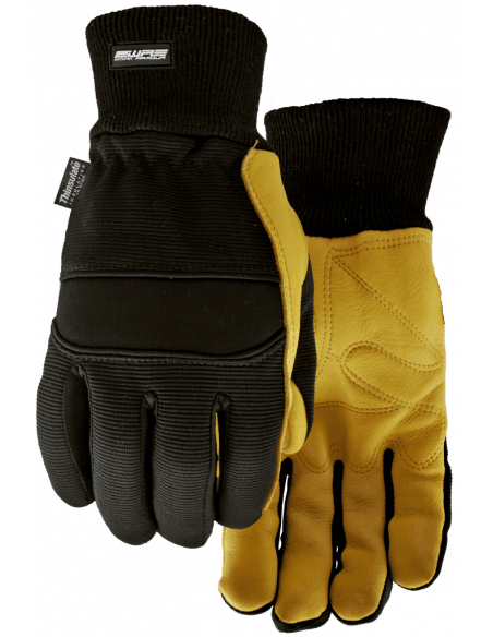 Gants hiver en cuir hydrofuge 9013 Homme Watson Gloves