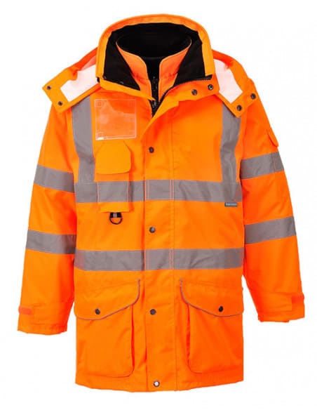 RT27 - Parka Traffic Hight Visibility 7 in 1