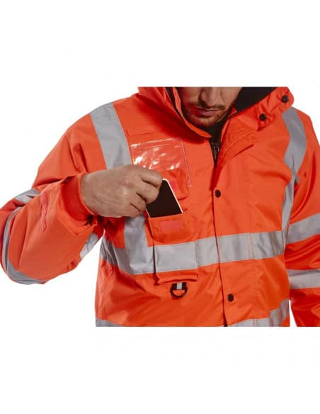 RT27 - Parka Traffic Hight Visibility 7 in 1