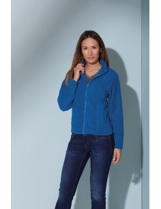 James & Nicholson Women's Girly Second Layer Fleece Jacket