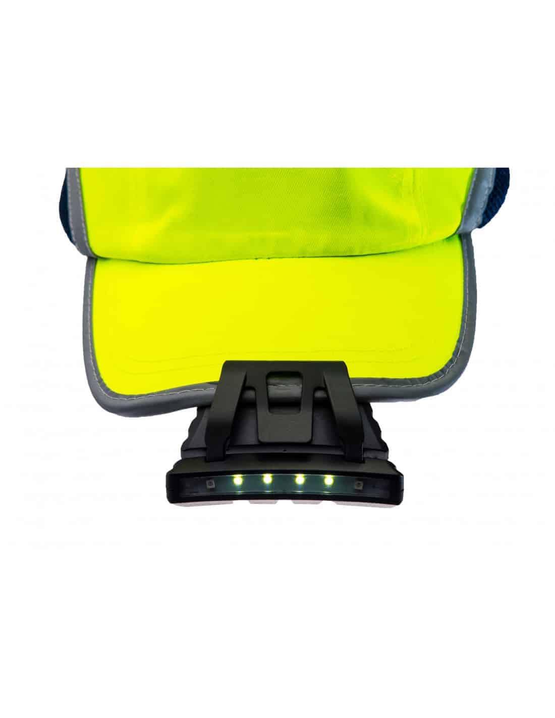 Portwest Lampe frontale à LED pour casquette - rechargeable USB