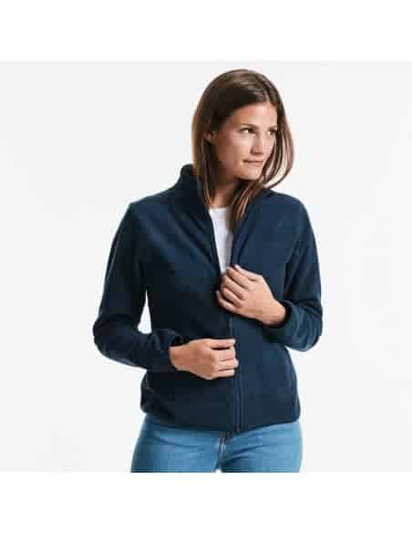 Ladies'Fitted Full zip microfleece Russell