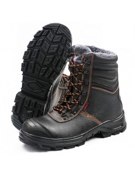 Chaussures de sécurité hiver en cuir Pesso Nordic BS659 Homme