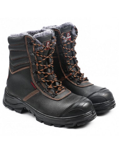Chaussures de sécurité hiver en cuir Pesso Nordic BS659 Homme
