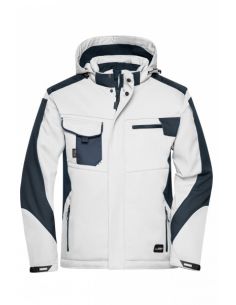 Veste thermique softshell à capuche James & Nicholson