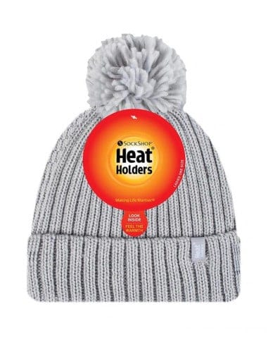 Soft and very warm hat with pompon Heat Holders