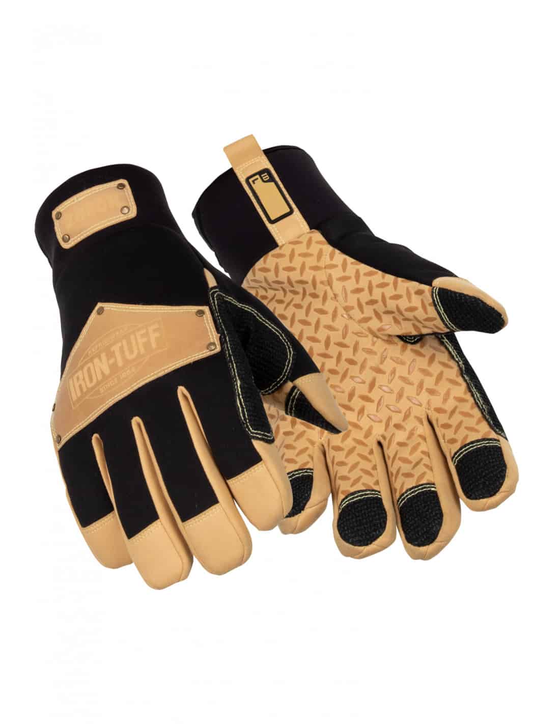 Gants cuir à double isolation thermique -30°C