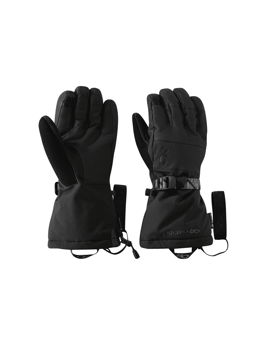 Level Web noir/gris gants de ski homme Textile tech Gants Hommes  –  HawaiiSurf