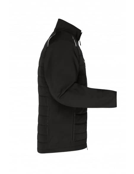 Men's Hybrid Jacket Synthetic Down Dupont Sorona James & Nicholson