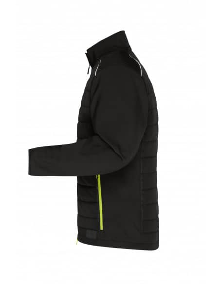 Men's Hybrid Jacket Synthetic Down Dupont Sorona James & Nicholson