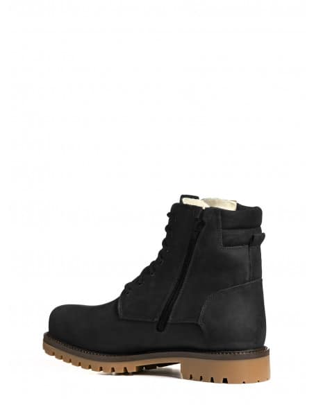 Chaussures d'Hiver Cuir et Laine Homme Anfibio Isak