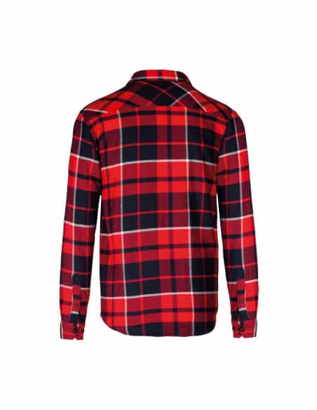 Chemise hiver homme flanelle doublée sherpa