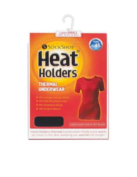Women's short sleeve thermal tee shirt Heat Holders