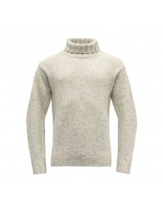 Pull Col roulé 100% Laine Vierge Norvégienne Unisexe