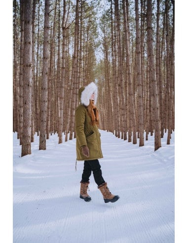 Bottes D'Hiver Extrêmes Fox Outdoor - Protection Neige, Glace, Pluie - Noir - Neuf Avec Emballe