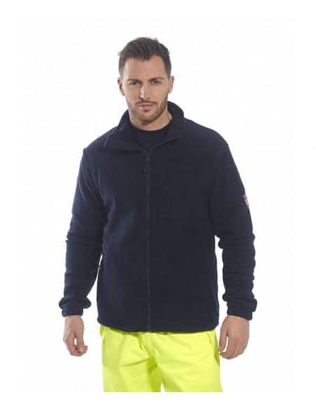 Veste polaire ANTI-FEU retardatrice de flamme et antistatique Homme Portwest